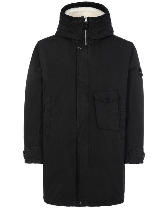 Mid-length jacket Man 70749 DAVID-TC_INTERNO STACCABILE Front STONE ISLAND