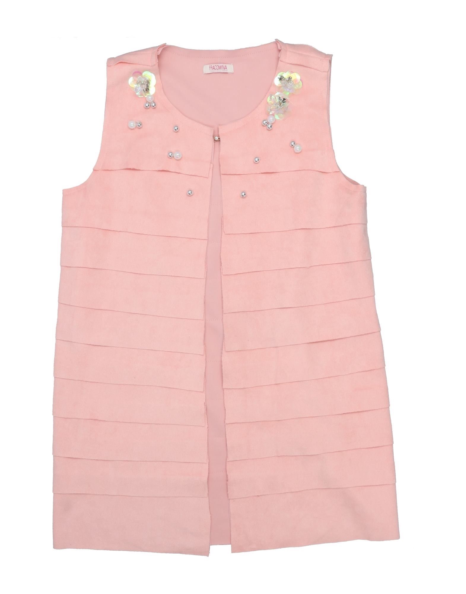 Fracomina Mini Kids' Overcoats In Pink