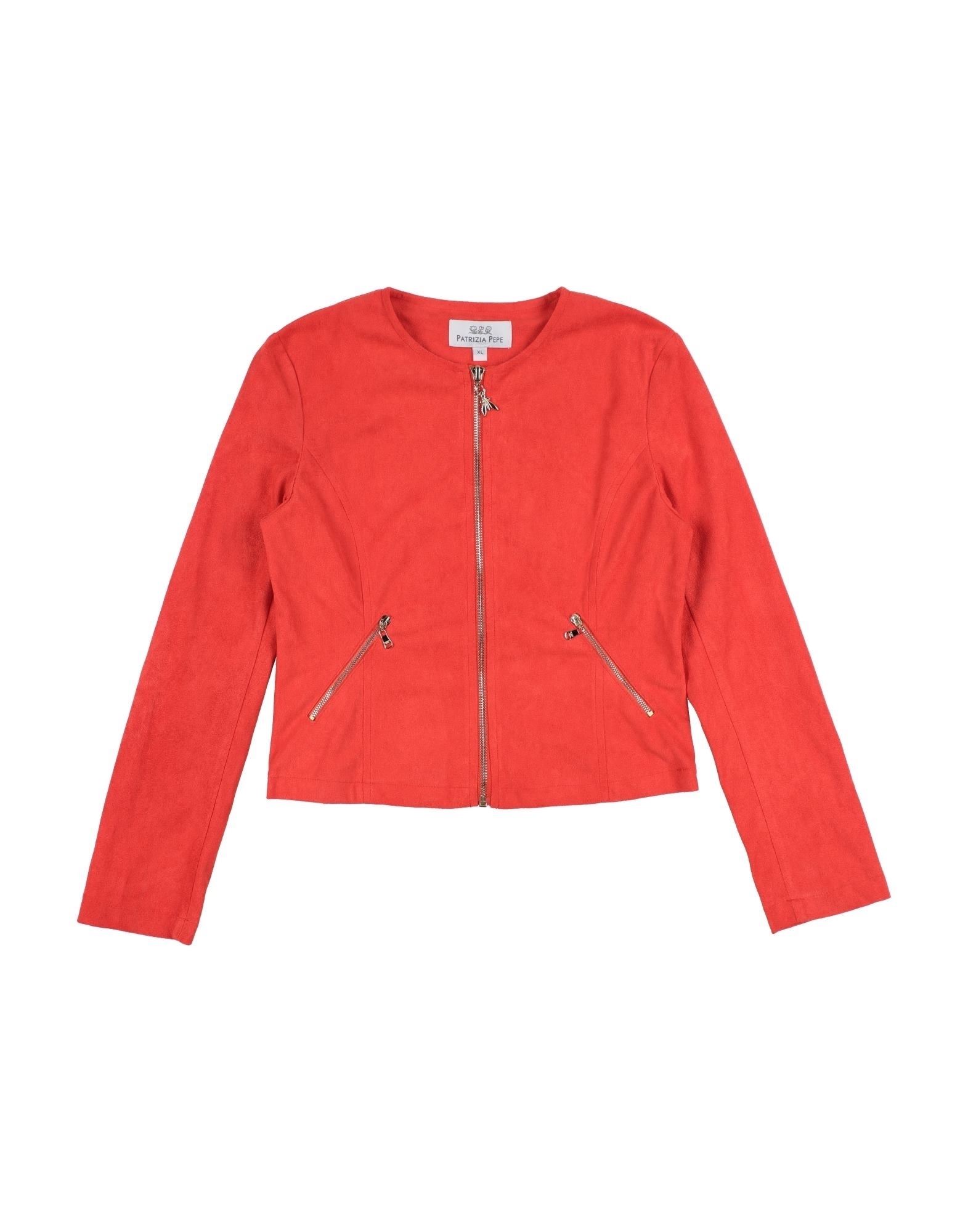 Patrizia Pepe Kids' Jackets In Coral