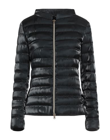 Herno Woman Down Jacket Dark Green Size 6 Polyester