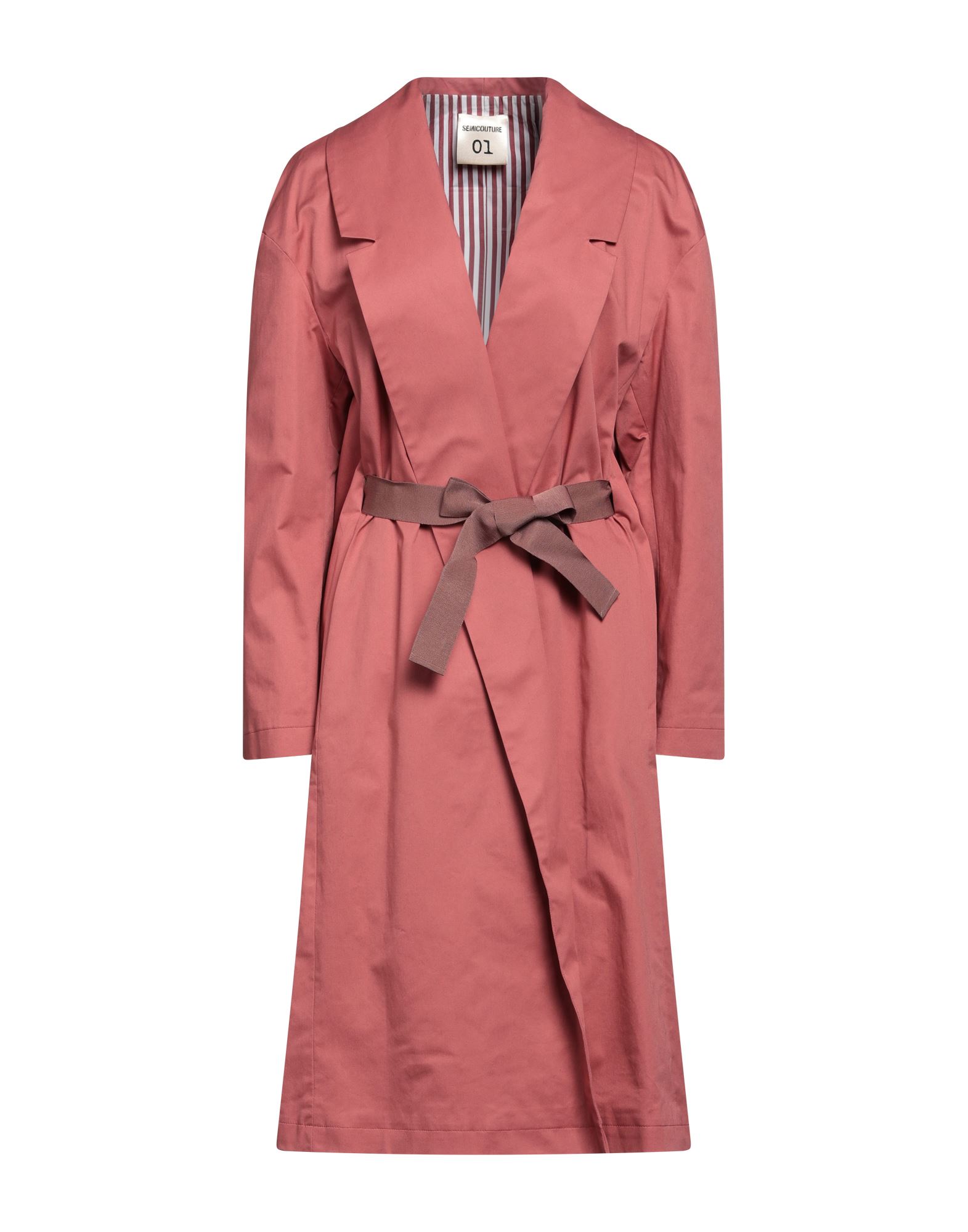 Semicouture Overcoats In Pink
