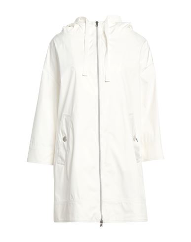 Herno Woman Overcoat Off White Size 8 Polyester