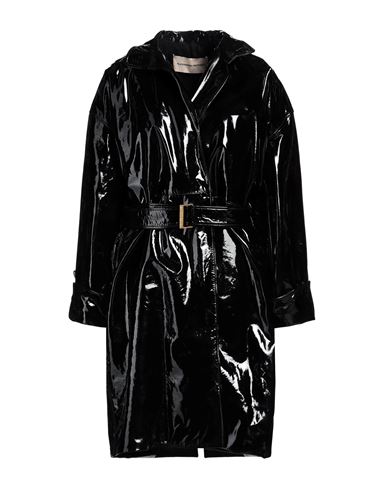 Alexandre Vauthier Woman Overcoat Black Size 3 Lambskin