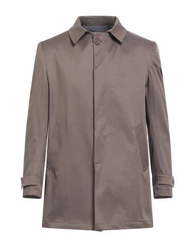 Squad² Man Overcoat & Trench Coat Khaki Size 40 Polyester, Cotton, Elastane In Beige