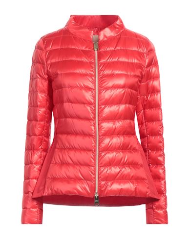 Herno Woman Puffer Red Size 8 Polyamide, Polyester