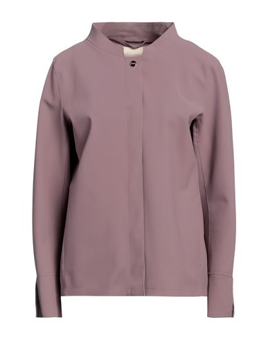 Herno Woman Jacket Mauve Size 6 Polyamide, Elastane In Purple