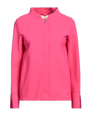 Herno Woman Jacket Fuchsia Size 2 Polyamide, Elastane In Pink