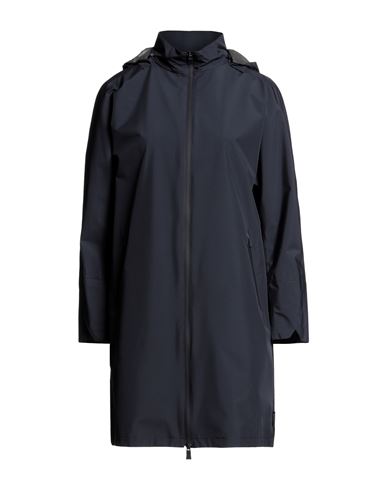 Shop Herno Woman Overcoat & Trench Coat Midnight Blue Size 12 Polyester, Ptfe - Polytetrafluoroethylene