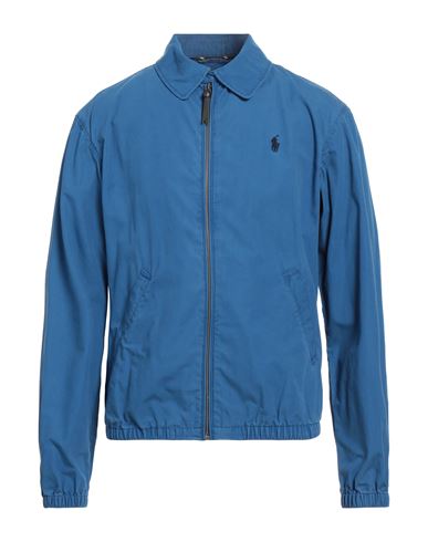 Polo Ralph Lauren Man Jacket Navy Blue Size M Cotton