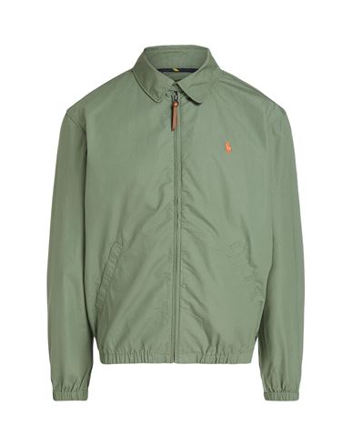 Polo Ralph Lauren Man Jacket Military Green Size Xxl Cotton