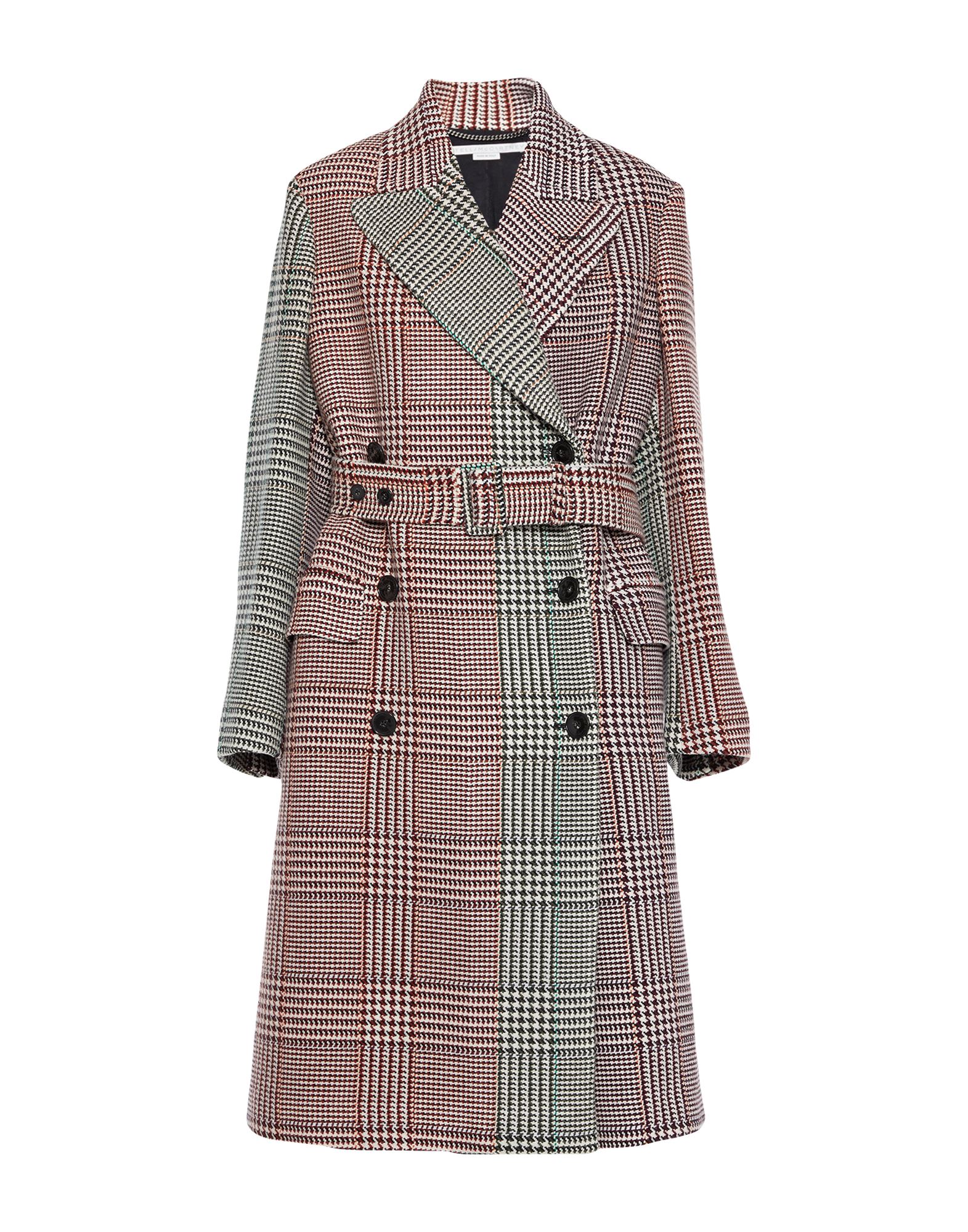 Stella Mccartney Coats In Brick Red