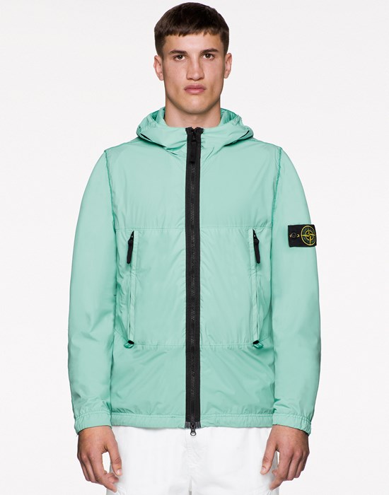 激安本物 Stone ISLAND Island メンズブルゾン 青・L - - poumonquebec.ca