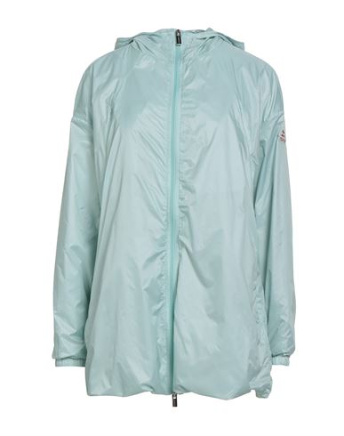 Pyrenex Woman Overcoat & Trench Coat Turquoise Size 10 Polyamide In Blue