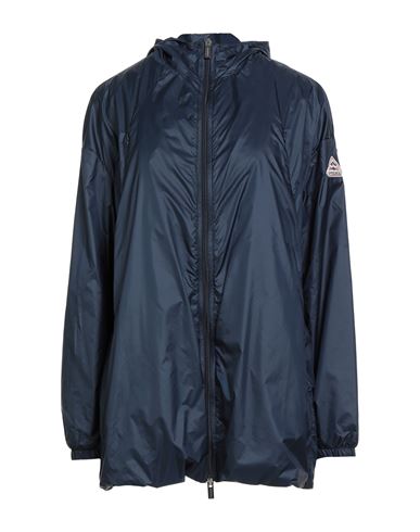 Pyrenex Woman Overcoat & Trench Coat Navy Size 6 Polyamide In Blue