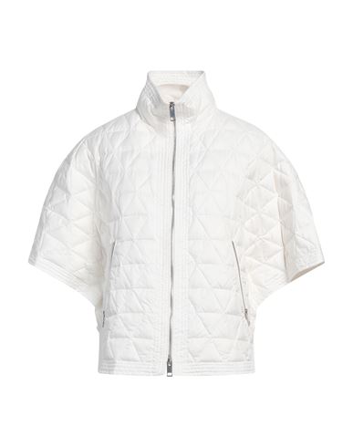 Ermanno Scervino Woman Down Jacket White Size 6 Polyester