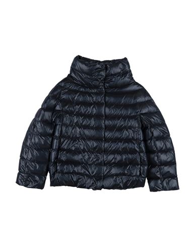 Herno Toddler Girl Puffer Midnight Blue Size 6 Polyamide In Blue