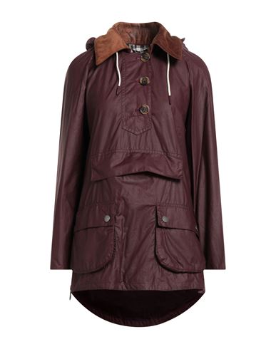 Barbour By Alexachung Woman Coat Plum Size 4 Cotton, Polyamide In Purple