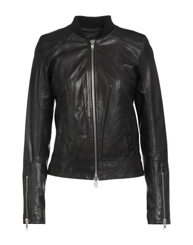 Sword 6.6.44 Woman Jacket Black Size 12 Soft Leather