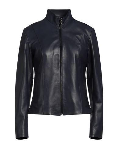 Masterpelle Woman Jacket Dark Purple Size 12 Soft Leather