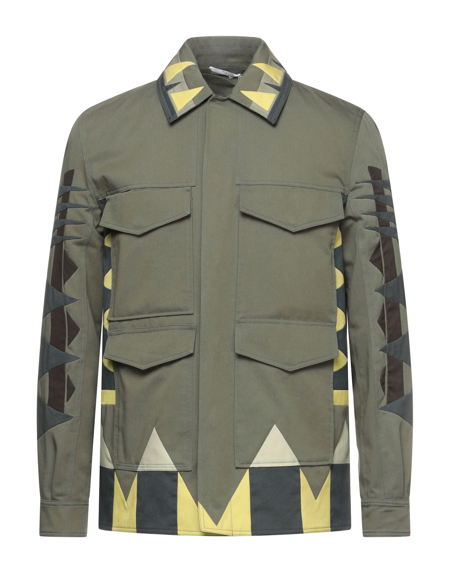 Valentino Jackets In Military Green