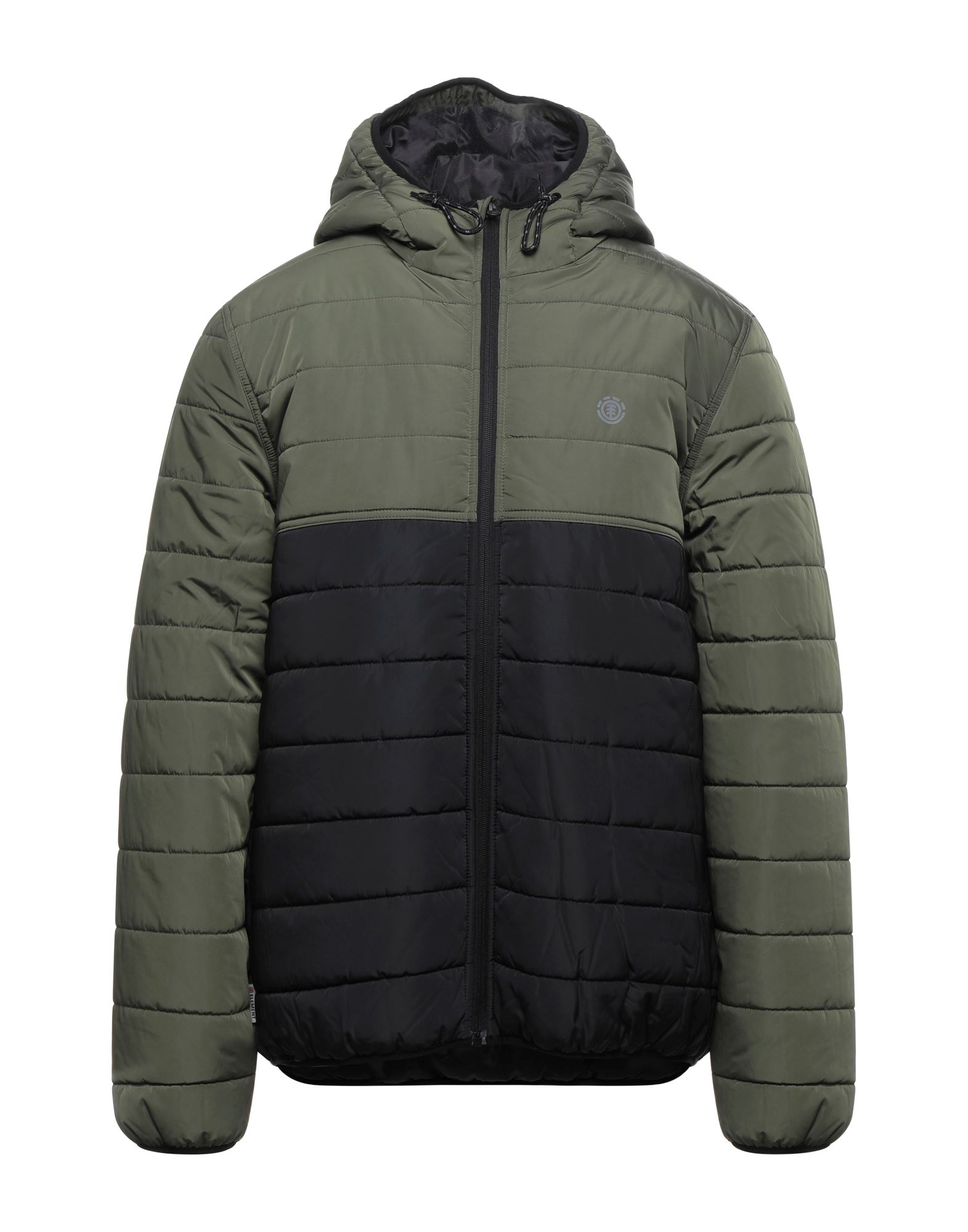 Element Down Jackets In Military Green