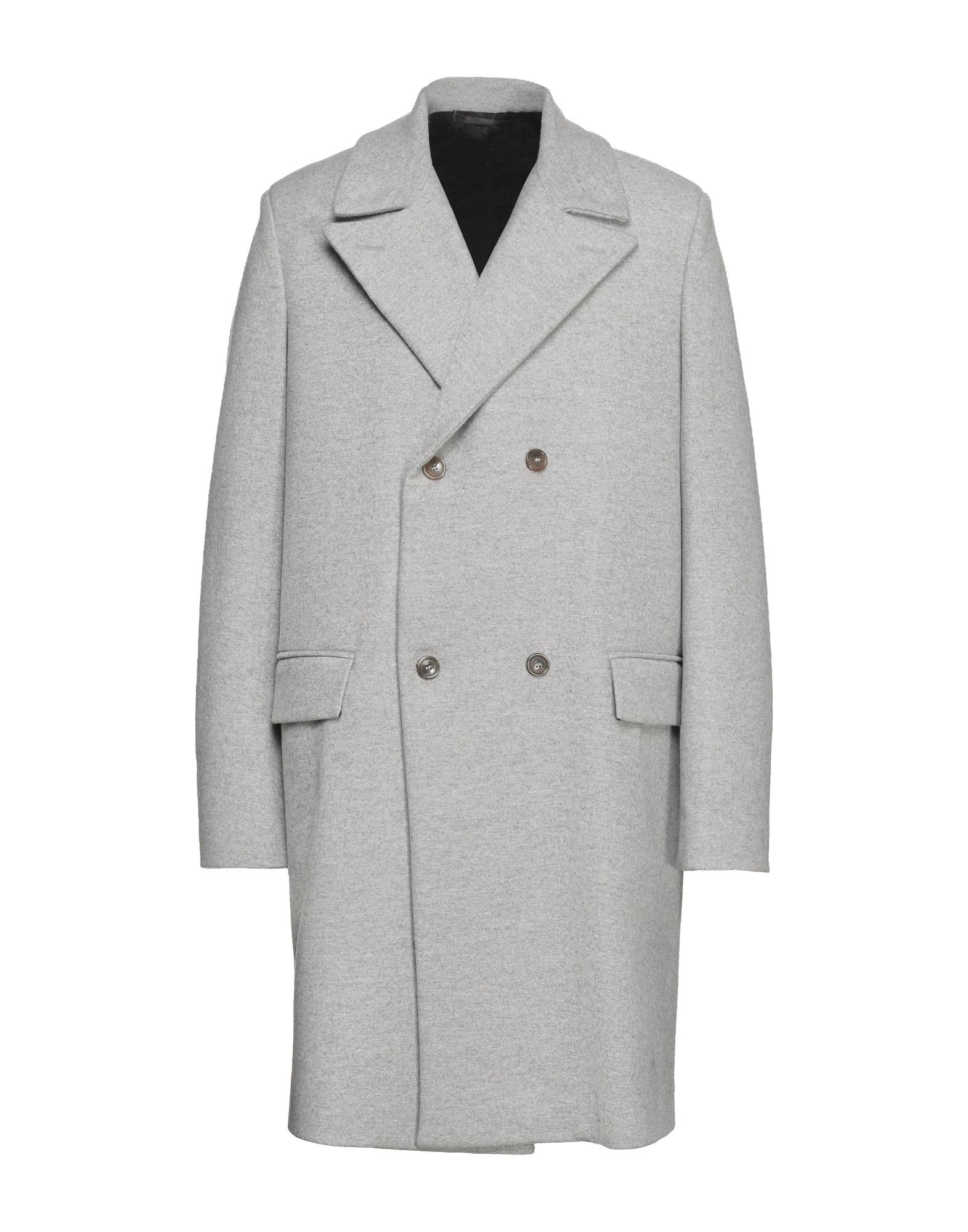 Mauro Grifoni Coats In Light Grey