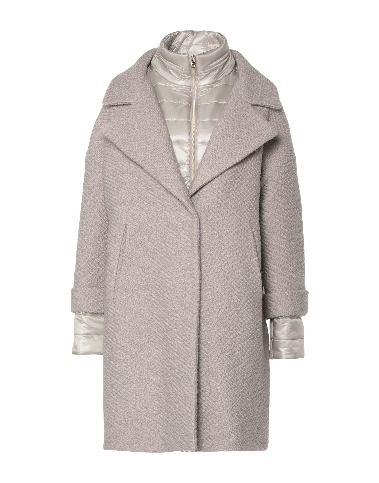 Herno Coats In Light Grey