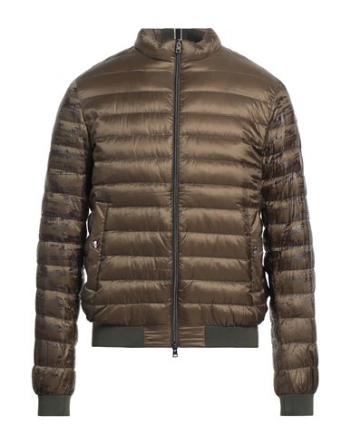 Man Puffer Red Size 38 Polyamide