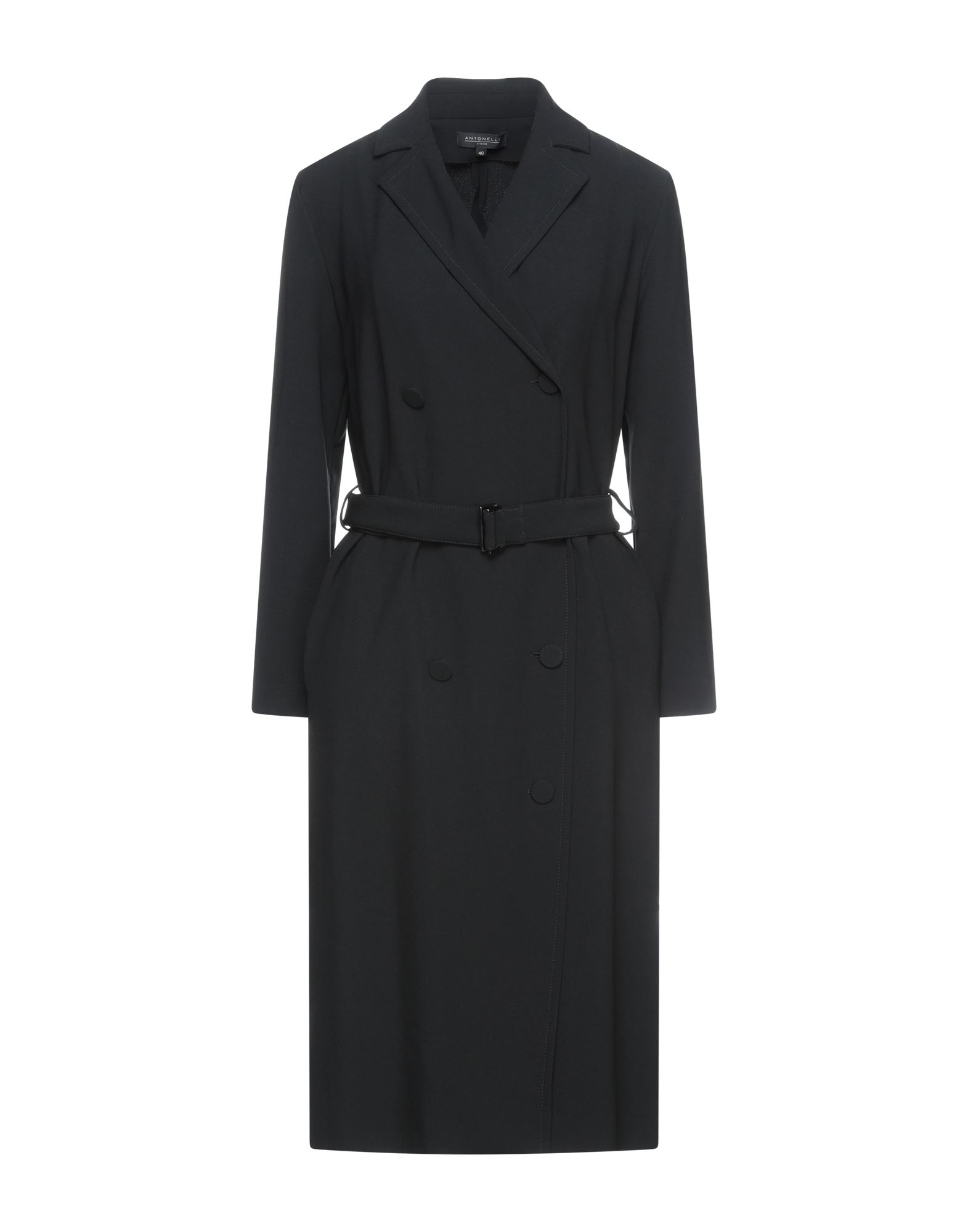 Antonelli Overcoats In Black