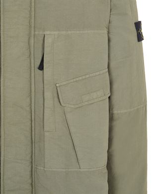 40846 REFLEX MAT CAPO RIFLETTENTE Mid Length Jacket Stone Island Men -  Official Online Store