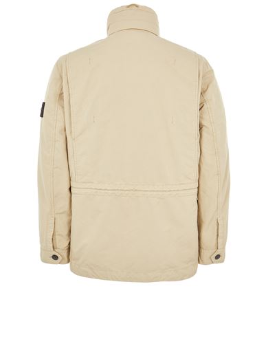 stone island mid length jacket