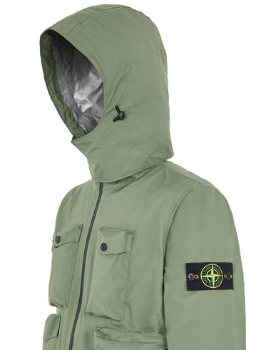 stone island raincoat