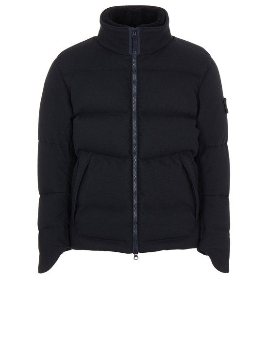 Sold out - Other colors available STONE ISLAND 440F1 SW 3L DOWN_GHOST PIECE Mid-length jacket Man Blue