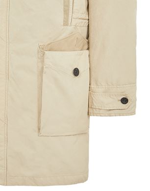 Stone island best sale beige coat