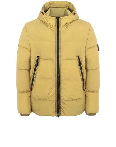 stone island yellow coat