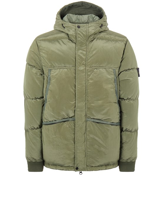 Sold out - STONE ISLAND 44508 NYLON METAL DOWN-TC Mid-length jacket Man Sage Green