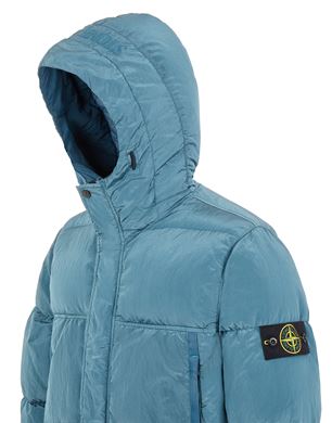 stone island nylon metal down jacket