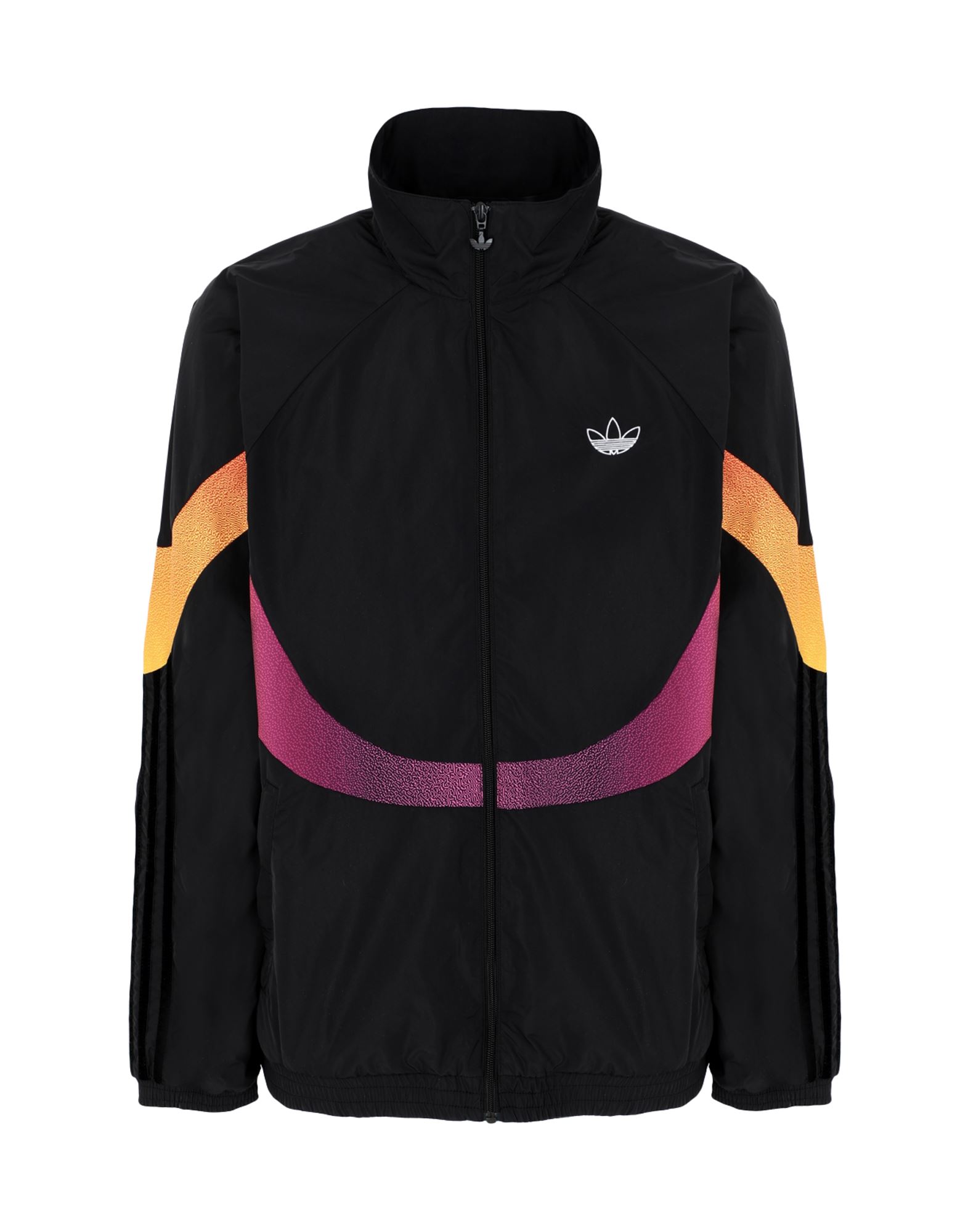 《セール開催中》ADIDAS ORIGINALS メンズ ブルゾン ブラック S ポリエステル 70% / リサイクルポリエステル 30% SPRT SPRAY TT