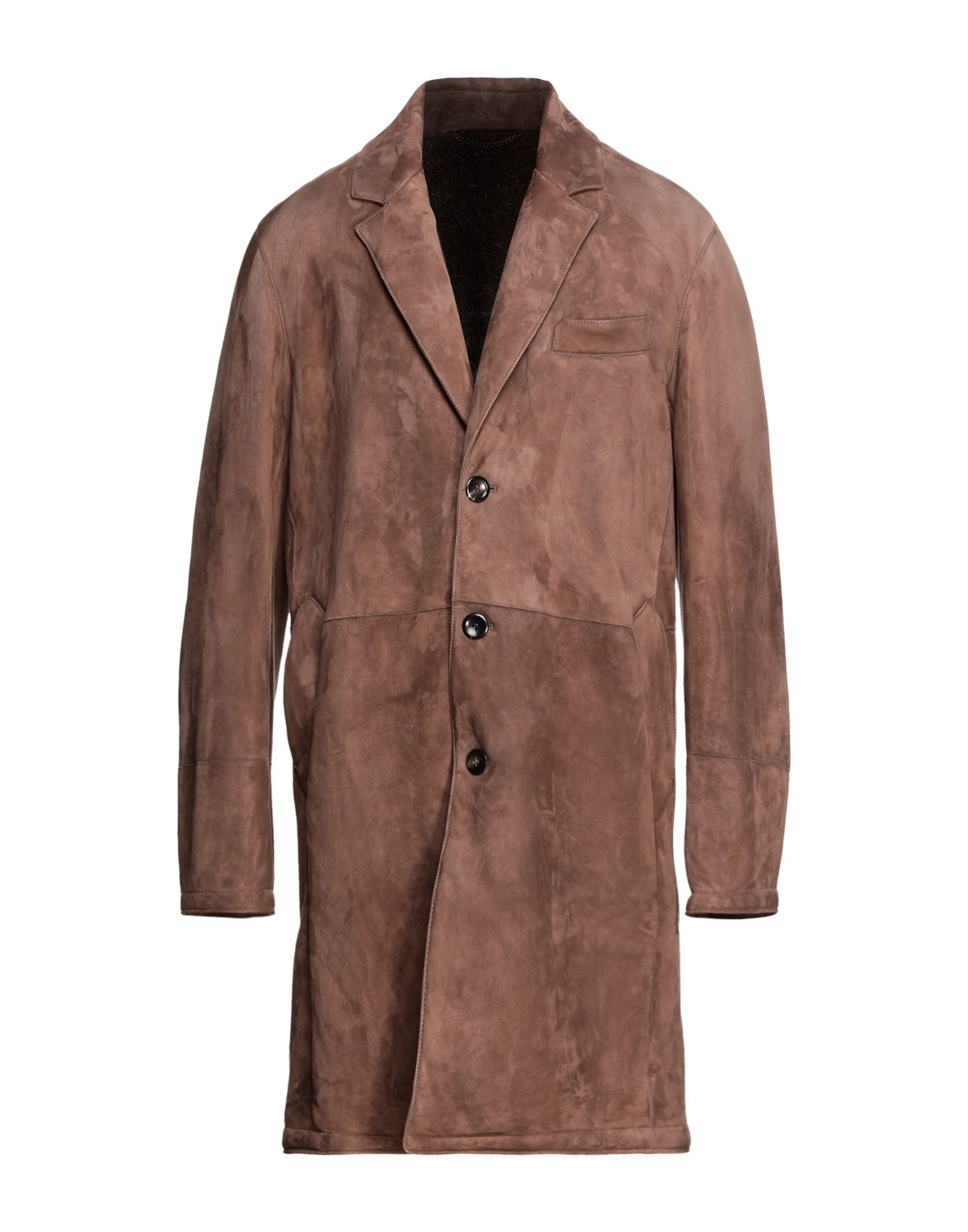 Ajmone Coats In Brown