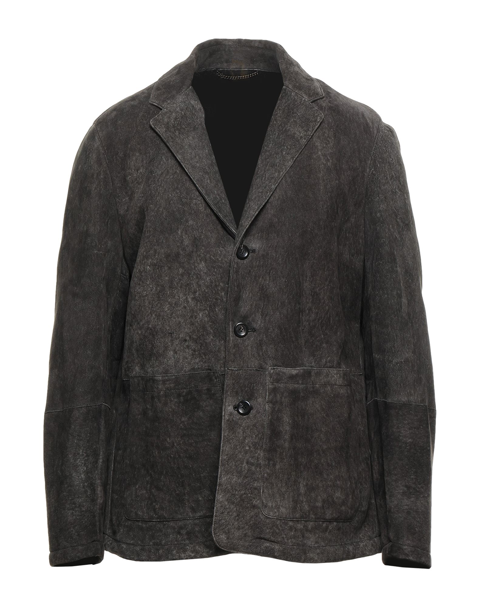 Ajmone Coats In Steel Grey