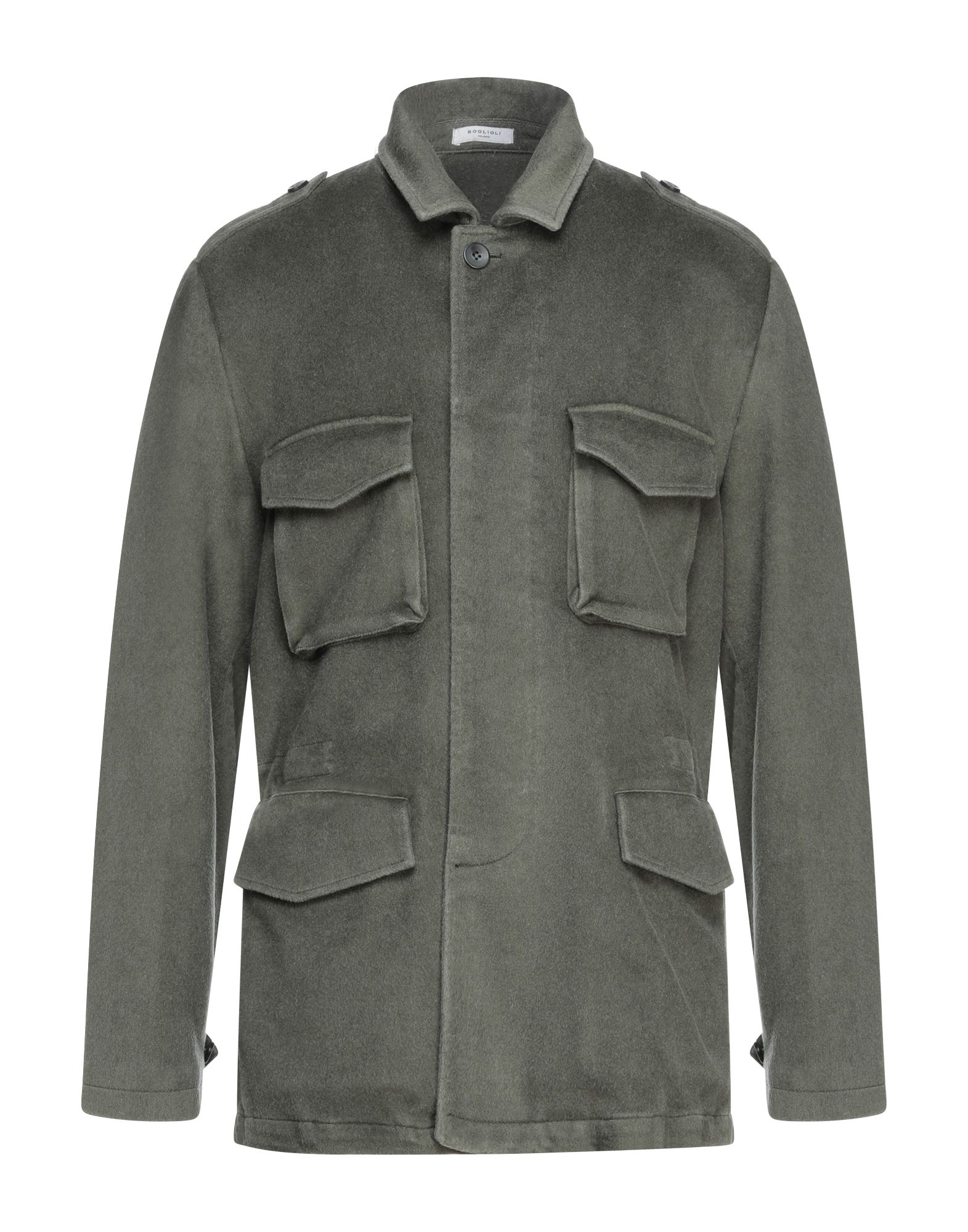Boglioli Coats In Military Green