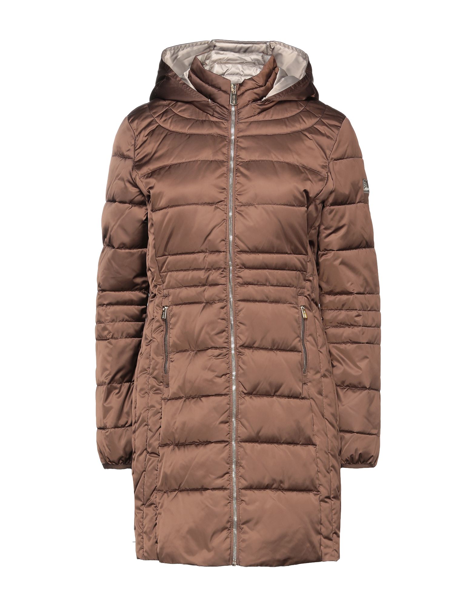 Yes Zee By Essenza Down Jackets In Cocoa