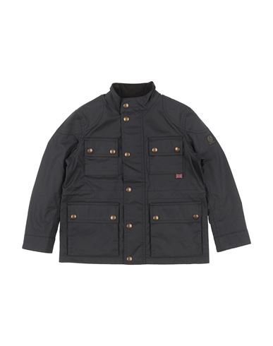Shop Belstaff Toddler Boy Jacket Black Size 6 Cotton