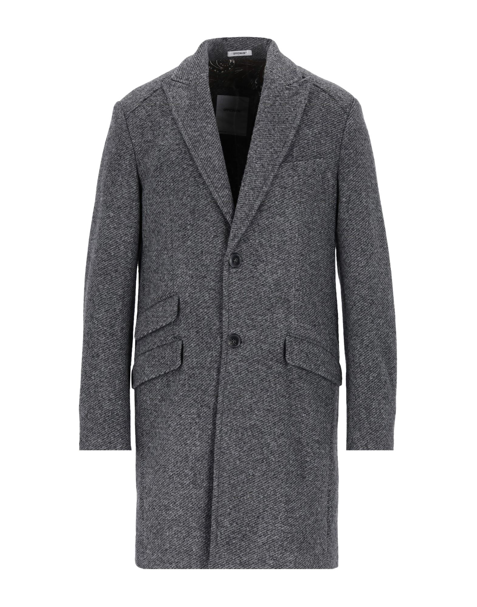 Officina 36 Coats In Grey