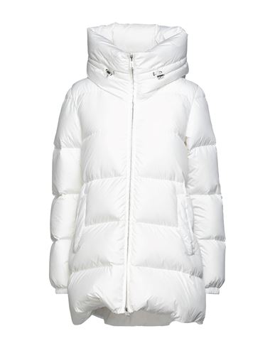 Add Woman Down Jacket White Size 4 Polyester