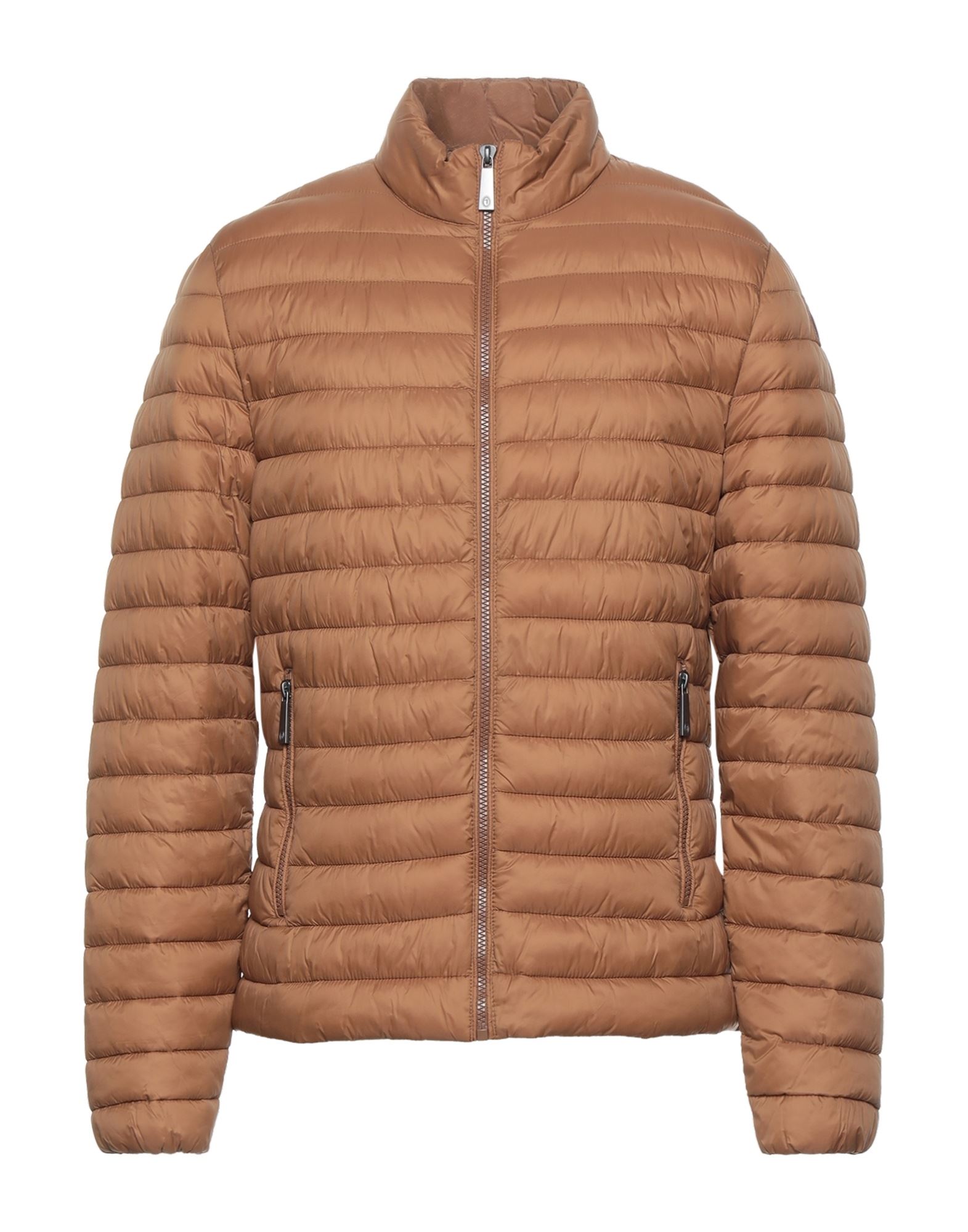 Trussardi Jeans Down Jackets In Camel 