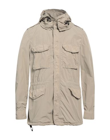 Aspesi Man Jacket Beige Size L Polyester, Polyamide