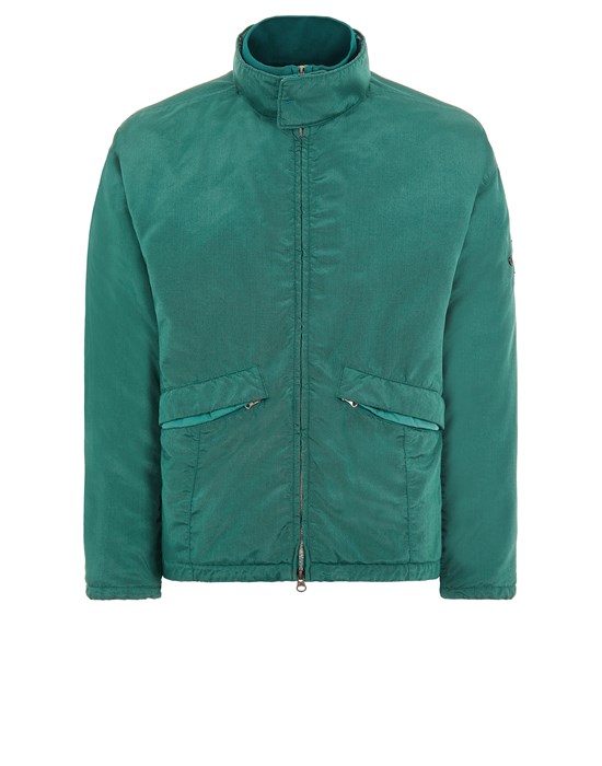 STONE ISLAND SHADOW PROJECT 40306 HOLLOWCORE POLY LIGHT, GARMENT DYED_CHAPTER 2 Jacket Man Green
