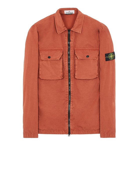 ErsA z Group l stone island old effect overshirt