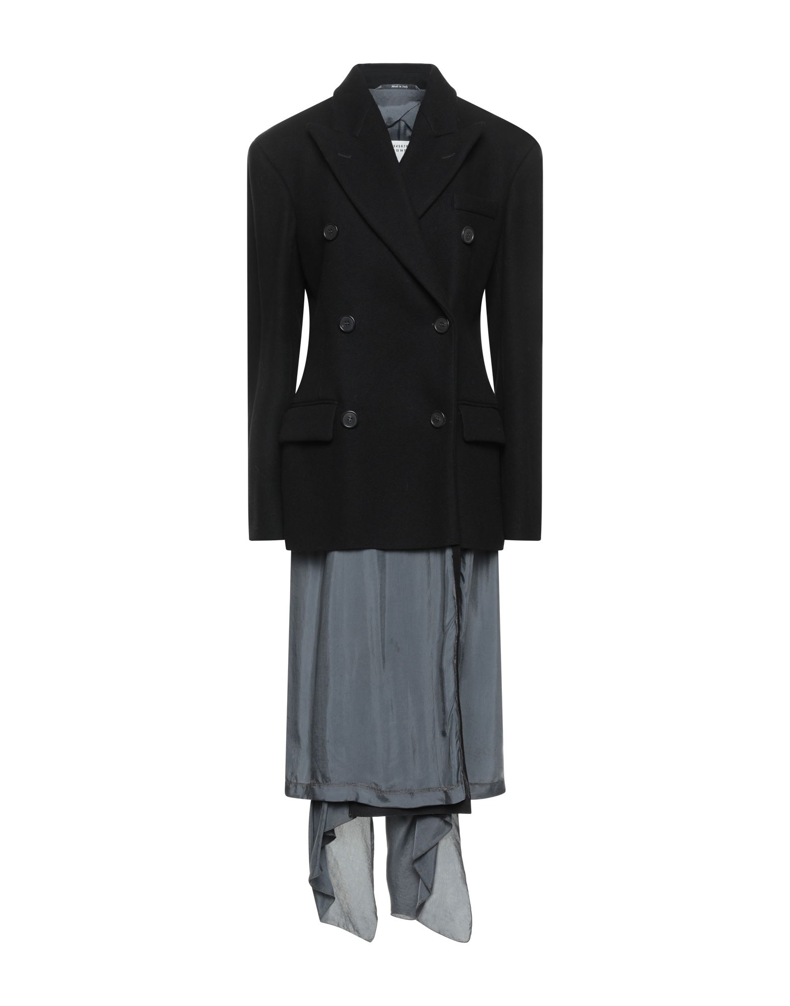 Maison Margiela Coats In Black | ModeSens